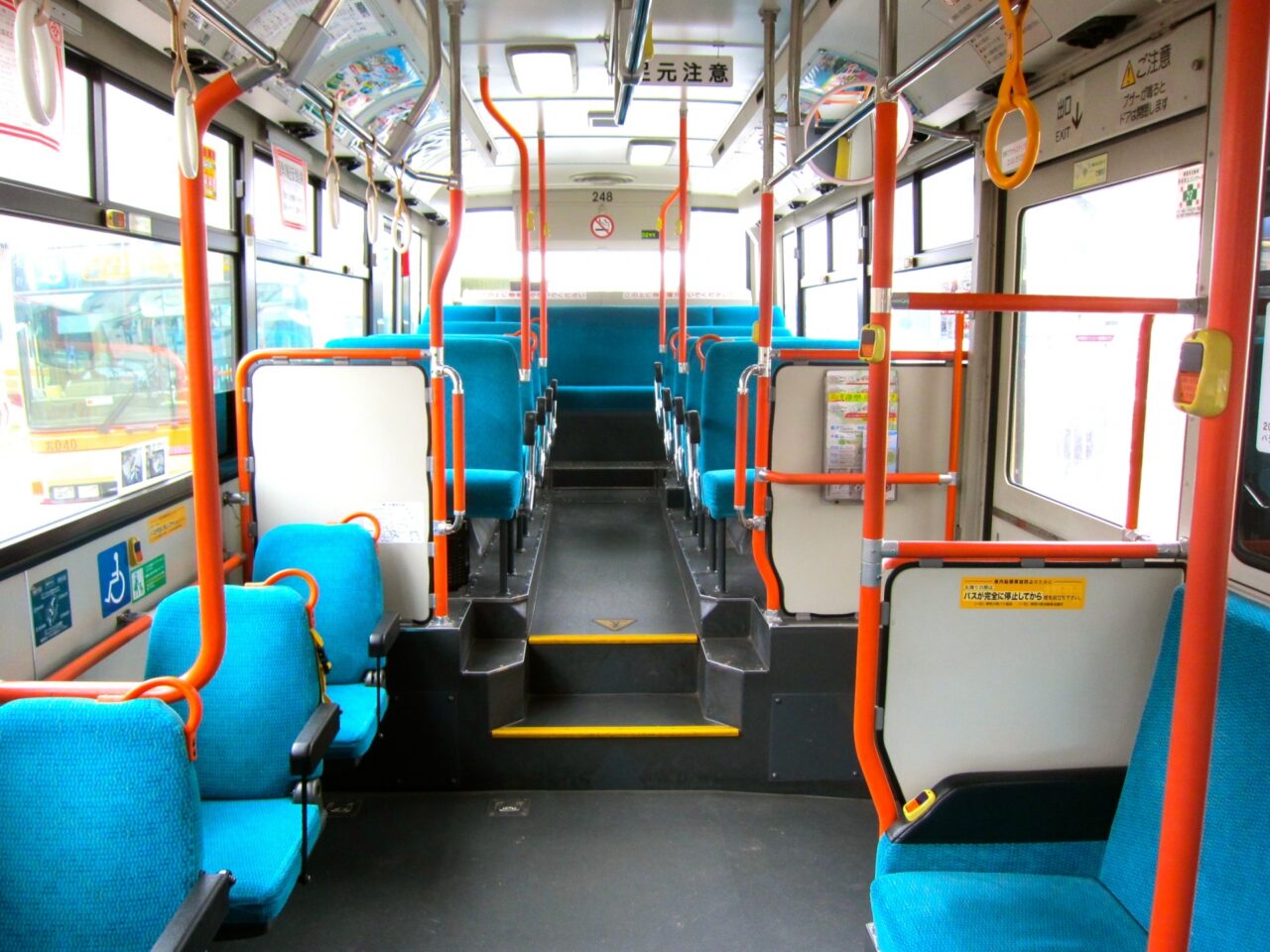 路線バスの座席