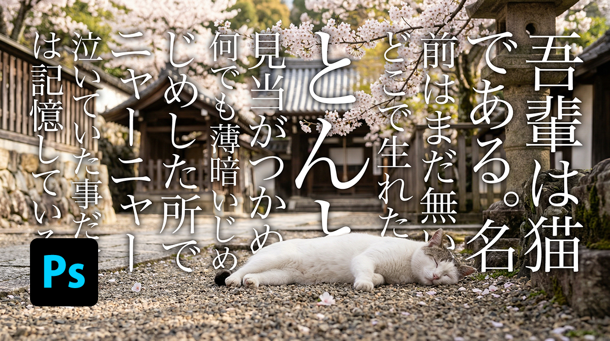 ダイナミックテキストで編集した画像2